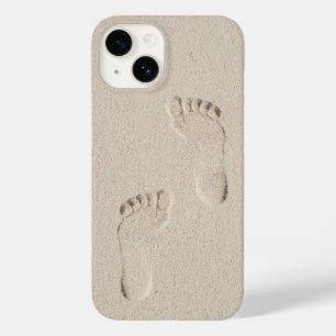 Seltene Fußabdrücke in Sand Case-Mate iPhone 14 Hülle