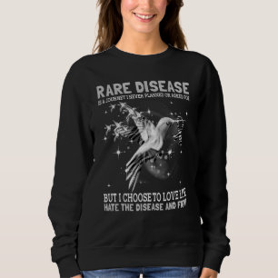 Seltene Krankheit ist eine Reise, die ich nie gepl Sweatshirt