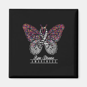 Seltene Krankheiten Sensibilisierung Shirt Schmett Magnet
