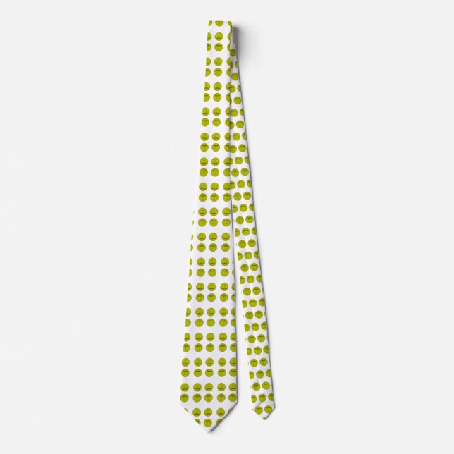 Seltene Pickleball Tie for special Times Krawatte (Vorderseite)