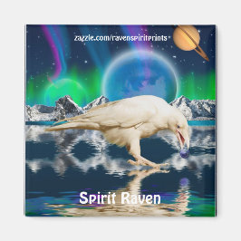 Seltene Spirit Raven Fantasy Magnete
