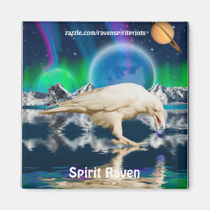 Seltene Spirit Raven Fantasy Magnete