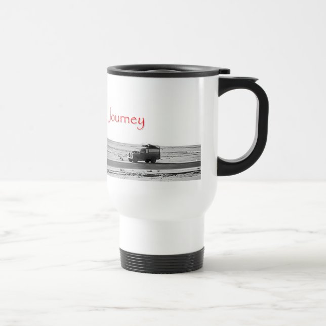 Seltene Visums-Reise-Wüsten-Überfahrt-Reise-Tasse Reisebecher (Rechts)