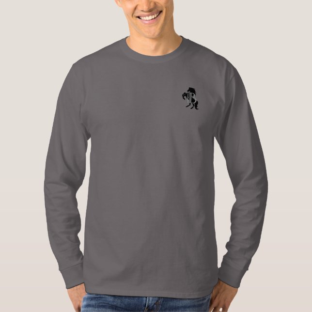 Seltene Zucht Henley T-Shirt (Vorderseite)