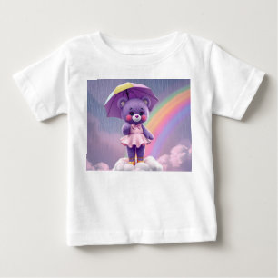 Seltener Bär ~ Lila Baby T-shirt