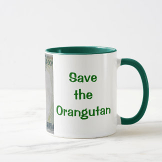 Seltener Orang-Utan Tasse