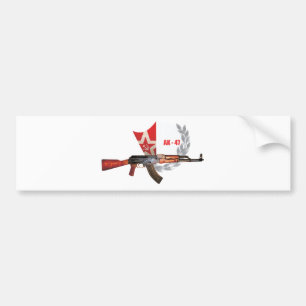 SELTENES AK-47armee-KALASCHNIKOW-GEWEHR-MILITÄR Autoaufkleber