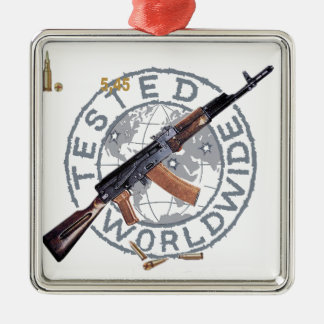 SELTENES ARMEE-KALASCHNIKOW-GEWEHR-MILITÄR AK-47 ORNAMENT AUS METALL