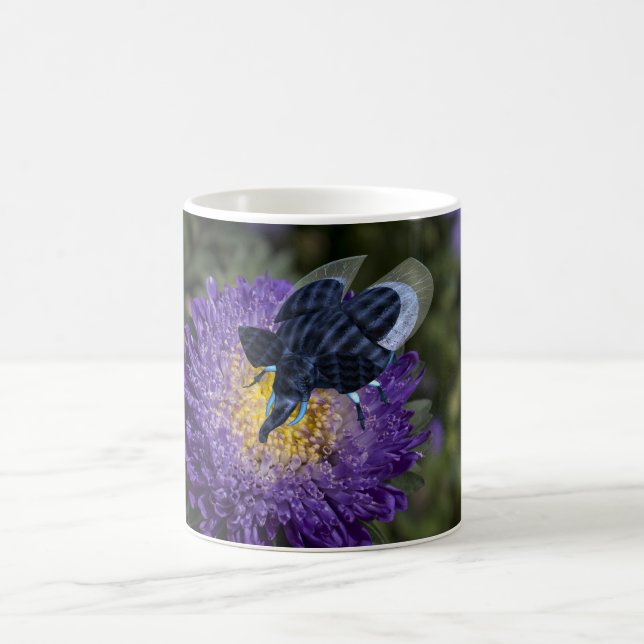 Seltenes Blue Elephant Bug Tasse (Mittel)