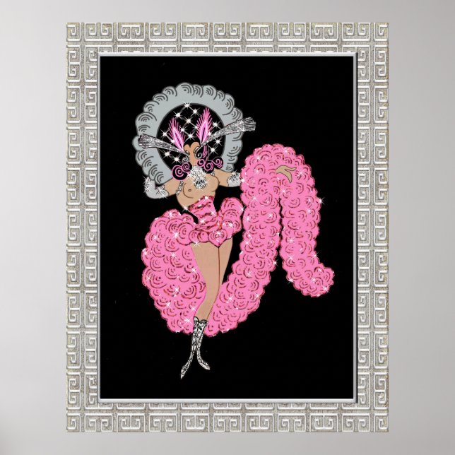 Seltenes Design "Mimi" Poster (Vorne)