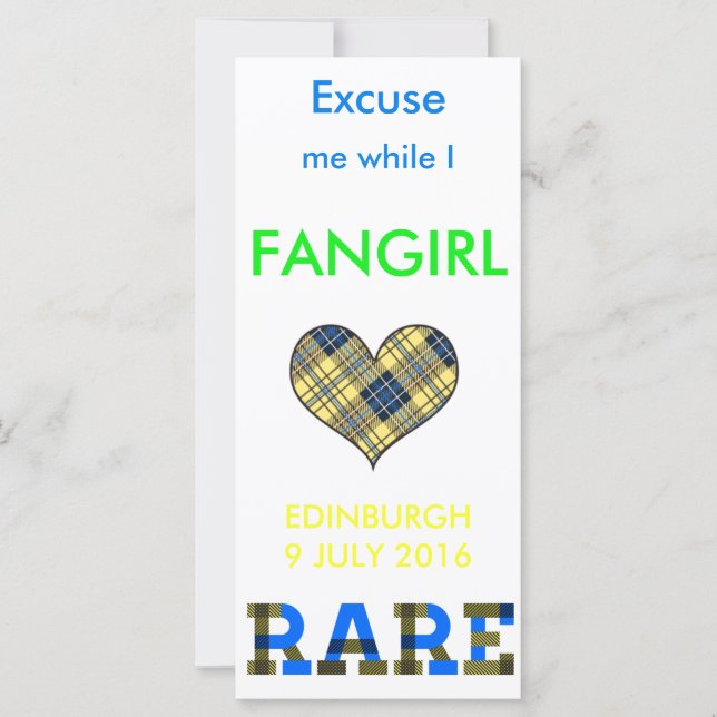 seltenes LESEZEICHEN WHITE (Vorderseite)