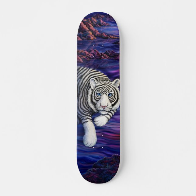 Seltenes Tiger-Skateboard Skateboard (Vorne)