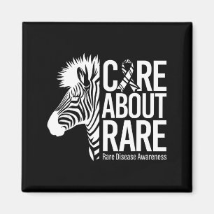 Seltenheitsbewusstsein Zebra-Band Magnet