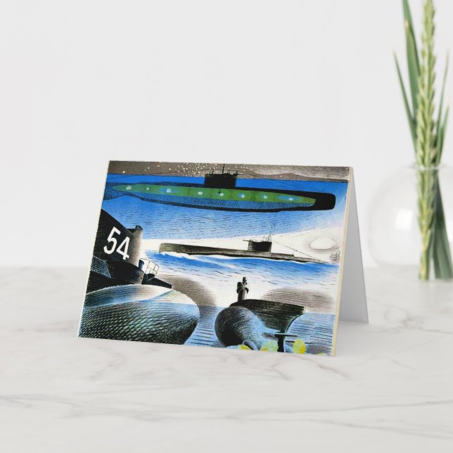 Seltsam - Untermariner unterschiedlicher Aspekt, Karte (Vorderseite)