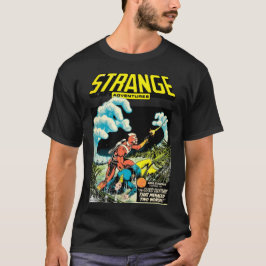 Seltsame Abenteuer - Retro-Comicen T-Shirt