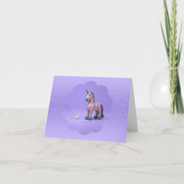 Seltsame Begegnung Karte (Vorderseite)