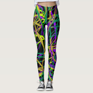 Seltsame Farben-Leggings Leggings