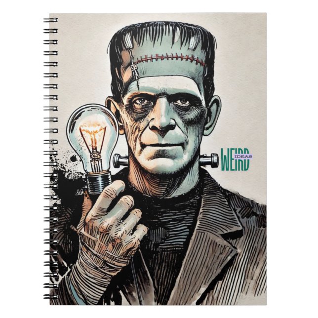 Seltsame Ideen | Notebook-Journal Notizblock (Vorderseite)