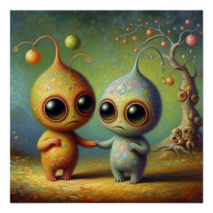 Seltsame Kreaturen Poster