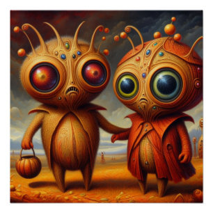 Seltsame Kreaturen Poster