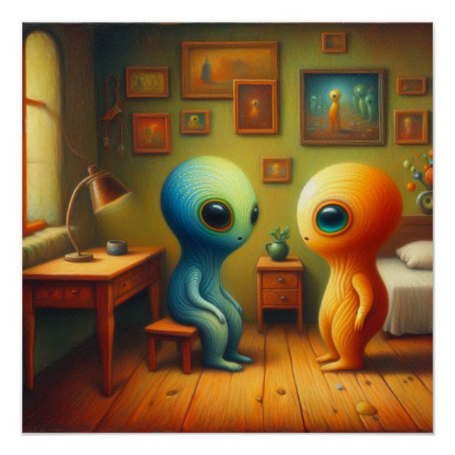 Seltsame Kreaturen Poster (Vorderseite)