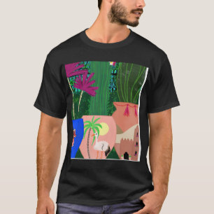 Seltsame Magie im Botanischen T-Shirt