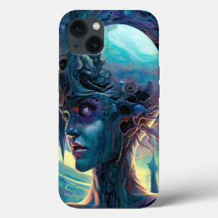 Seltsame Surreal Alien Woman Art Case-Mate iPhone Hülle