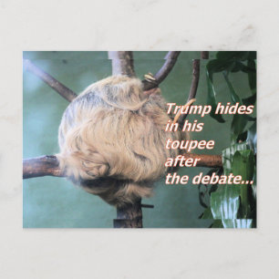 Seltsame Trump verlor Postkarte