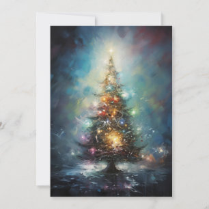 Seltsame und ungewöhnliche Weihnachtskarten Feiertagskarte