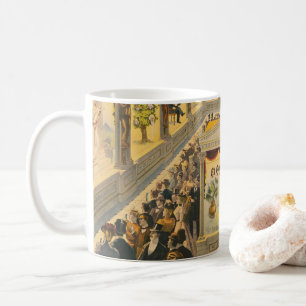 Seltsame und wunderschöne übernatürliche Illusione Kaffeetasse