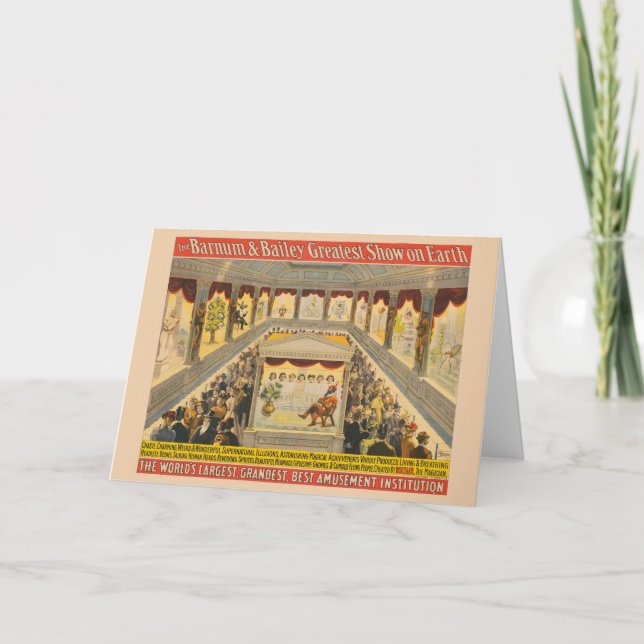 Seltsame und wunderschöne übernatürliche Illusione Karte (Vorderseite)