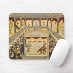 Seltsame und wunderschöne übernatürliche Illusione Mousepad