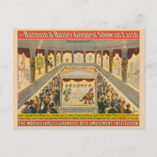 Seltsame und wunderschöne übernatürliche Illusione Postkarte