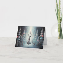 Seltsame ungewöhnliche Weihnachtskarten