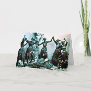 Seltsame Vintage Geburtstagskarte Karte