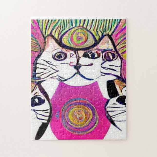 seltsamer Kool Katz Puzzle (Vertikal)