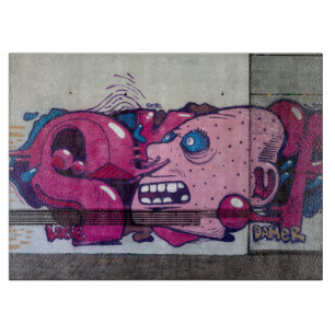 Seltsamer Kopf Schneidebrett