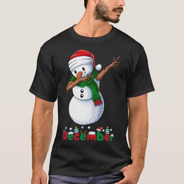 seltsamer Schneetanz T-Shirt (Vorderseite)