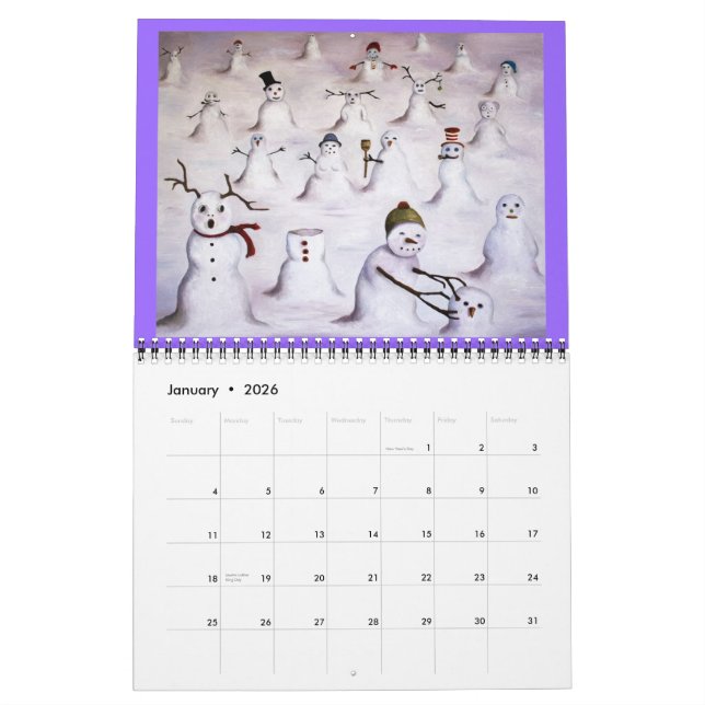 Seltsamer Spaß 2012 Kalender (Jan 2026)