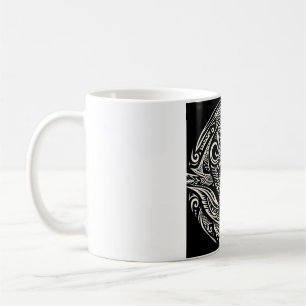 seltsamer Stammesbecher 2 Kaffeetasse