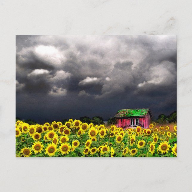 Seltsamer Tag, Postkarten (Vorderseite)