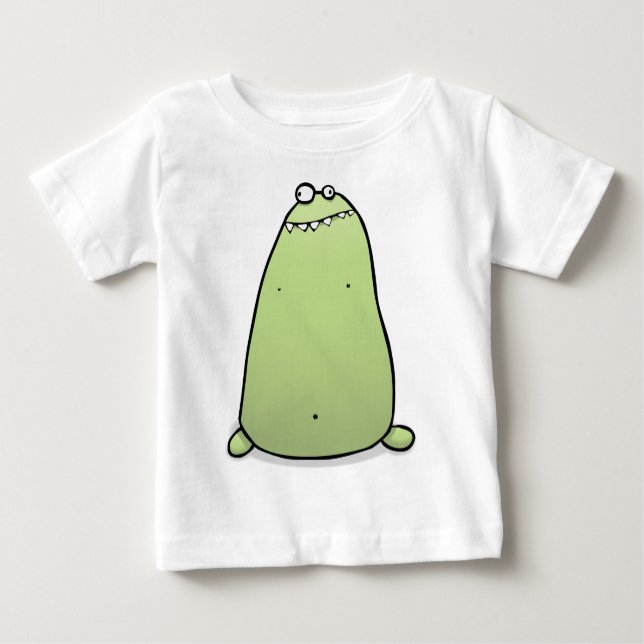 Seltsames Baby T - Shirt Design - Snot Booger Mons (Vorderseite)