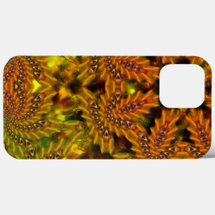 Seltsames gelbliches Kaleidoskop über abstraktes B Case-Mate iPhone Hülle