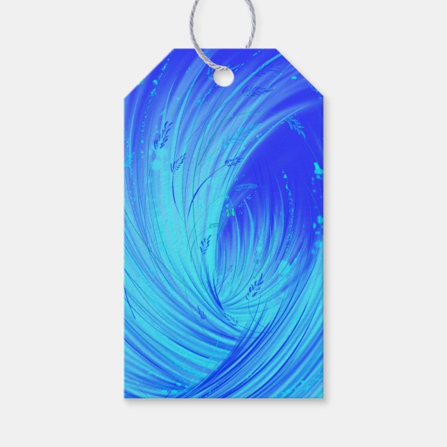 Seltsames Meer Geschenkanhänger (Vorderseite)