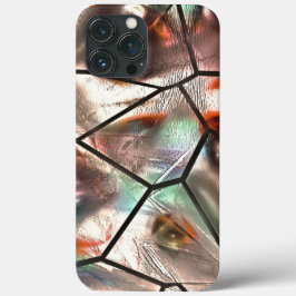 Seltsames Mosaik aus gefärbter und Perlglasstruktu Case-Mate iPhone Hülle