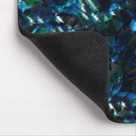 Seltsames Mosaik über dunklem Hintergrund und hell Mousepad