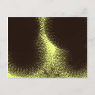 seltsames Mysterium 576 abstrakte Kunst Postkarte