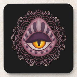 Seltsames spokkisches Auge Getränkeuntersetzer