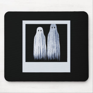 Seltsames und ungewöhnliches Ghost-Foto Funny Horr Mousepad