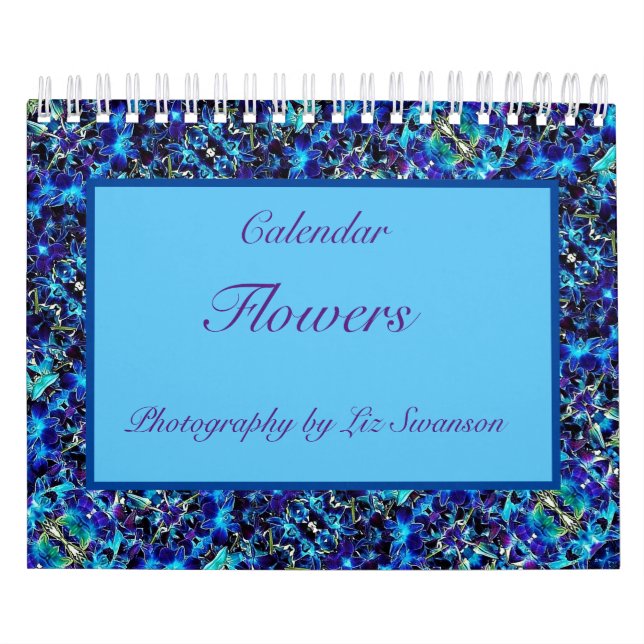 SEM-Kalender - Blume-Fotos Kalender (Titelbild)